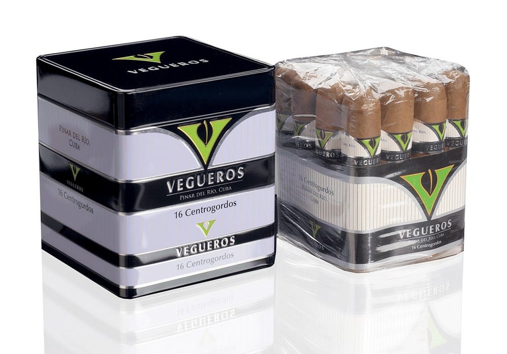 VEGUEROS - Centrogordos πούρο Κούβας μαζί με το κουτί τους