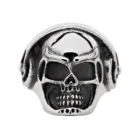 ZIPPO - Headphone Stainless Steel Skull Ring (2006575), δαχτυλίδι