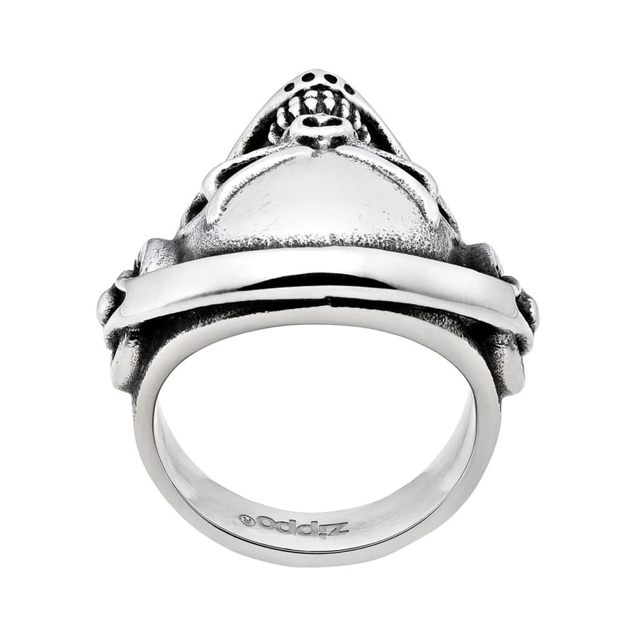 ZIPPO - Headphone Stainless Steel Skull Ring (2006575), δαχτυλίδι