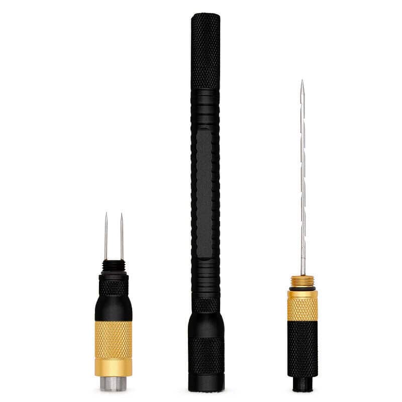 Cigar Draw Tool Αλουμινίου 4 σε 1 Μαύρο-Χρυσό (2006-B&G), μεταλλικό εργαλείο