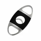 Πουροκόπτης Γκιλοτίνα Μεταλλικός Μαύρος-Ασημί 60 ring (2024), κόφτης πούρων