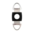 Πουροκόπτης Γκιλοτίνα Μεταλλικός Μαύρος-Ασημί 60 ring (2024), κόφτης πούρων