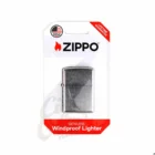 ZIPPO - Street Chrome Αναπτήρας σε συσκευασία Blister (207), μεταλλικός