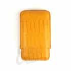 JEMAR - Δερμάτινη Θήκη για 3 Πούρα Κίτρινη Ring 54 (PU464 Amarillo)