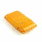 JEMAR - Δερμάτινη Θήκη για 3 Πούρα Κίτρινη Ring 54 (PU464 Amarillo)