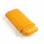 JEMAR - Δερμάτινη Θήκη για 2 Πούρα Κίτρινη Ring 54 (PU464 Amarillo)