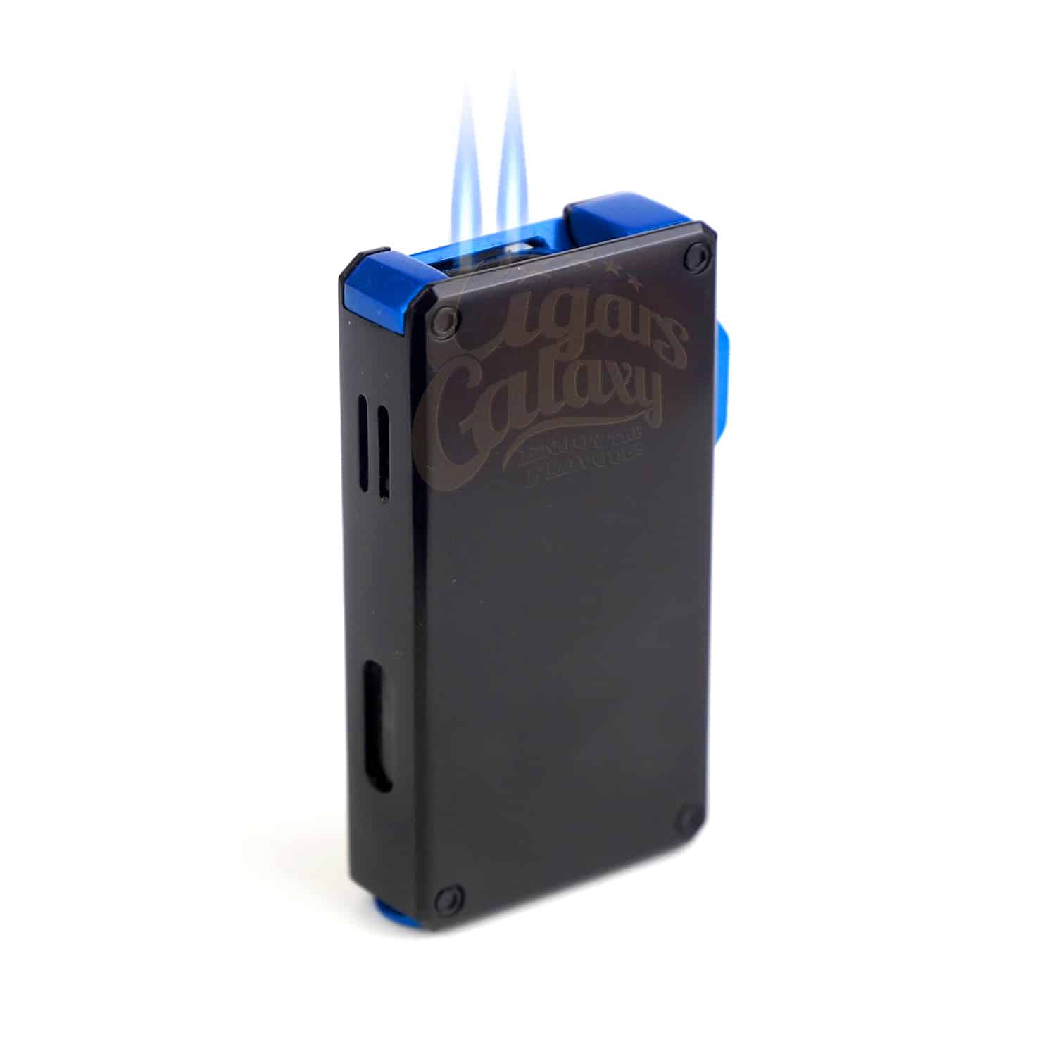 EUROJET - Double Jet Blue Αναπτήρας με Punch (256124), αντιανεμικός, για πούρο