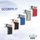 PALIO PRO - Scorpius Jet Αναπτήρας με Punch και Draw Tool Gunmetal (PAL-CL-1000GY), αναπτήρας πούρου αντιανεμικός