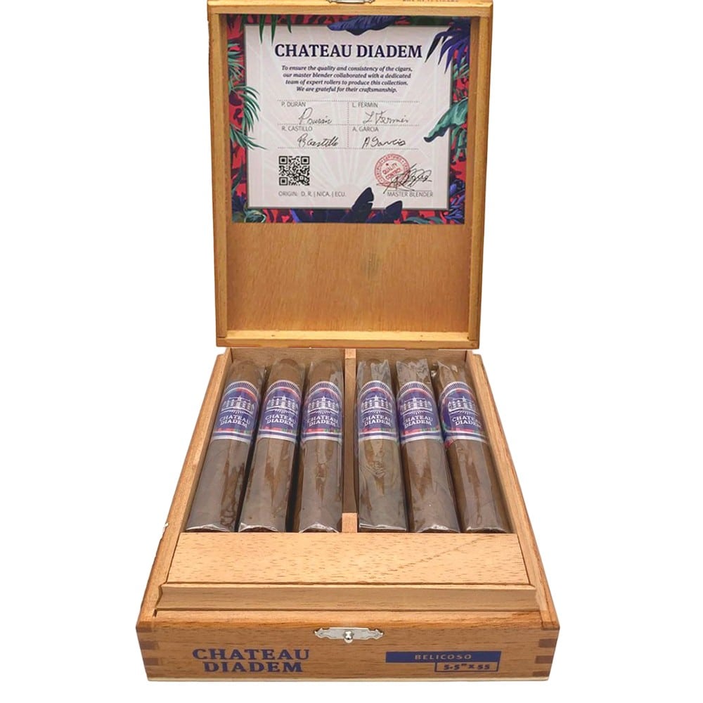 CHATEAU DIADEM - Conviction Belicoso πούρο, πούρα σε ξύλινο κουτί πούρων