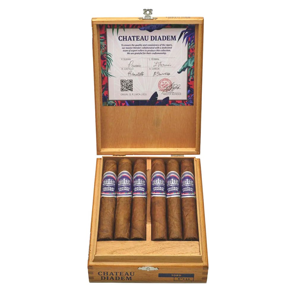 CHATEAU DIADEM - Conviction Toro πούρο, σε ξύλινο κουτί πούρο