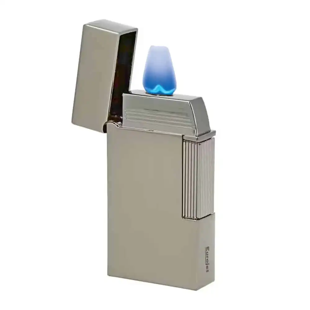 EUROJET - Turbo Flat Flame Jet Gunmetal Αναπτήρας (250048), αντιανεμικός