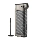 EUROJET - Αναπτήρας Πίπας Carbon Look με Tamper (257082)