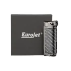 EUROJET - Αναπτήρας Πίπας Carbon Look με Tamper (257082), με το κουτί του