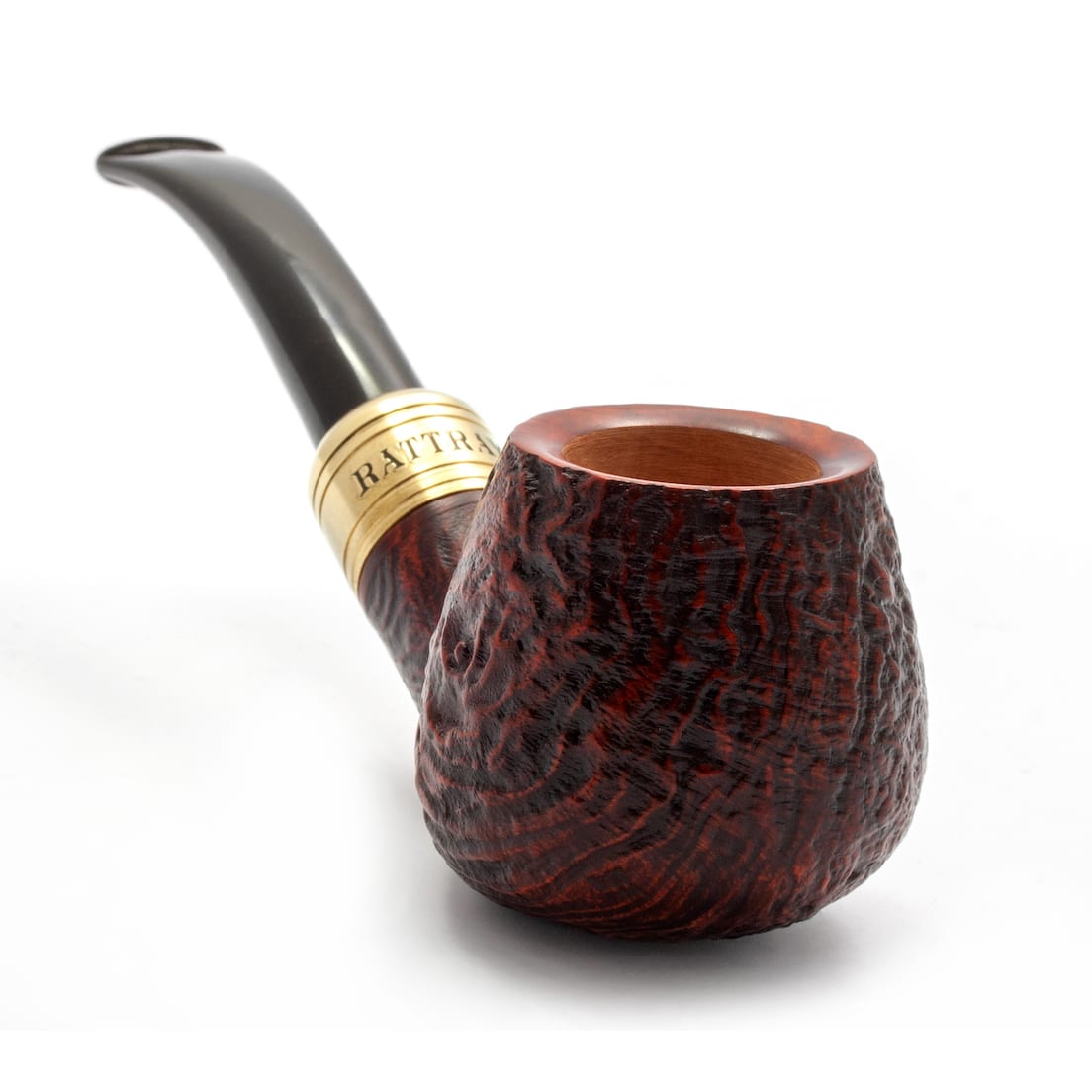 RATTRAYS - Majesty Sandblasted 4 Πίπα Καπνού, ξύλινη, καφέ