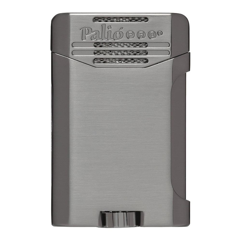 palio_2000gm_1 PALIO PRO - Antara Dual Jet Αναπτήρας Gunmetal (PAL-CL-2000GM), αναπτήρας πούρου