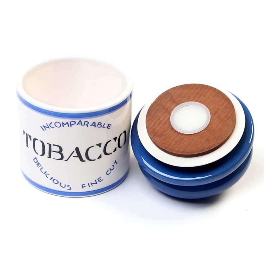 SAVINELLI - Kilo Blue Κεραμικό Βάζο Καπνού (V1008), άσπρο, ανοιχτό