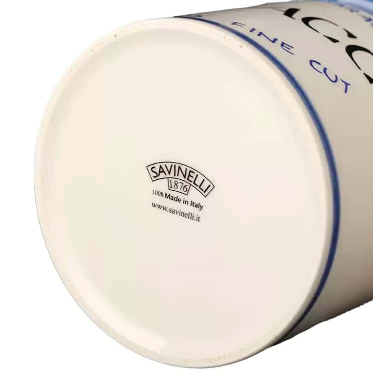 SAVINELLI - Kilo Blue Κεραμικό Βάζο Καπνού (V1008), άσπρο