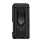 XIKAR - Αναπτήρας Hedron All Black Αναπτήρας (XKHD-1000), μαύρος, αντιανεμικός