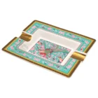 ANGELO - Κεραμικό Σταχτοδοχείο για 2 Πούρα (422005)