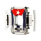 LUBINSKI - Πουροκόπτης Γκιλοτίνα Μεταλλικός Cuban Flag 64 ring με θήκη (30031-CR)