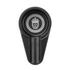 LUBINSKI - Μεταλλικό Μαύρο Ελλειπτικό Σταχτοδοχείο (20013-BΚ)