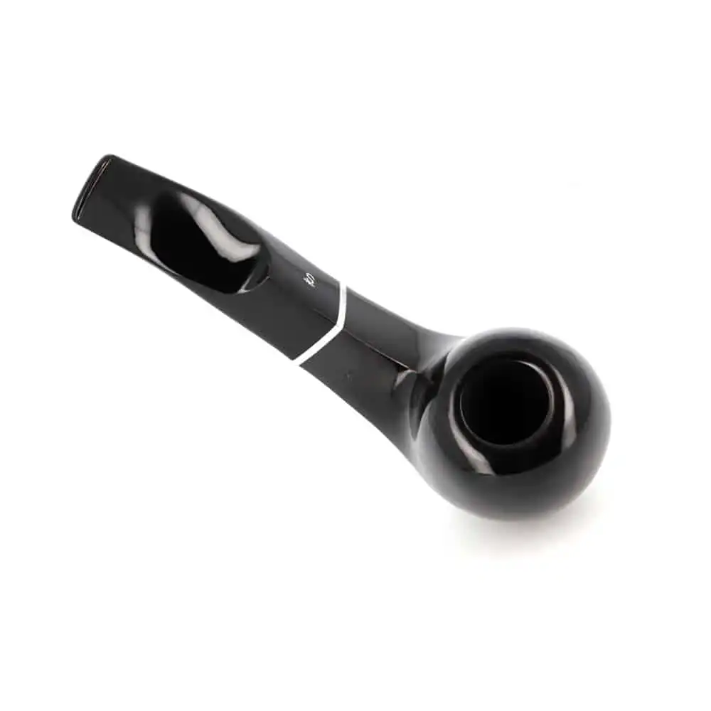 STANWELL - Black Diamond 15 Μαύρη Λεία Πίπα Καπνού