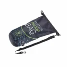 TROIKA - Αδιάβροχος Αναδιπλούμενος Σάκος 10lt Μαύρος (WPB10/BK)