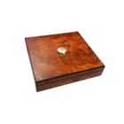 Humidor / Υγραντήρας Καφέ για 12-20 Πούρα (1333), ξύλινος