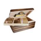 ADORINI - Υγραντήρας Novara Grande Deluxe για 120 Πούρα, ξύλινος, καφέ