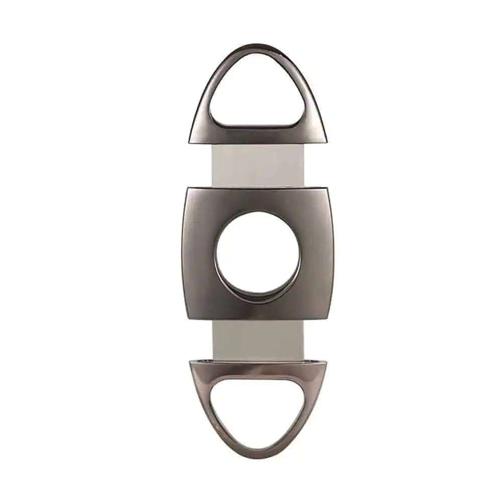 CIGAROL - Πουροκόπτης Γκιλοτίνα Μεταλλικός Gunmetal 60 ring (252)
