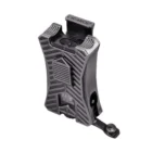 CIGAROL – Διπλός Jet Αναπτήρας Gunmetal με Κόφτη Punch και Σταντ Πούρου (310061)