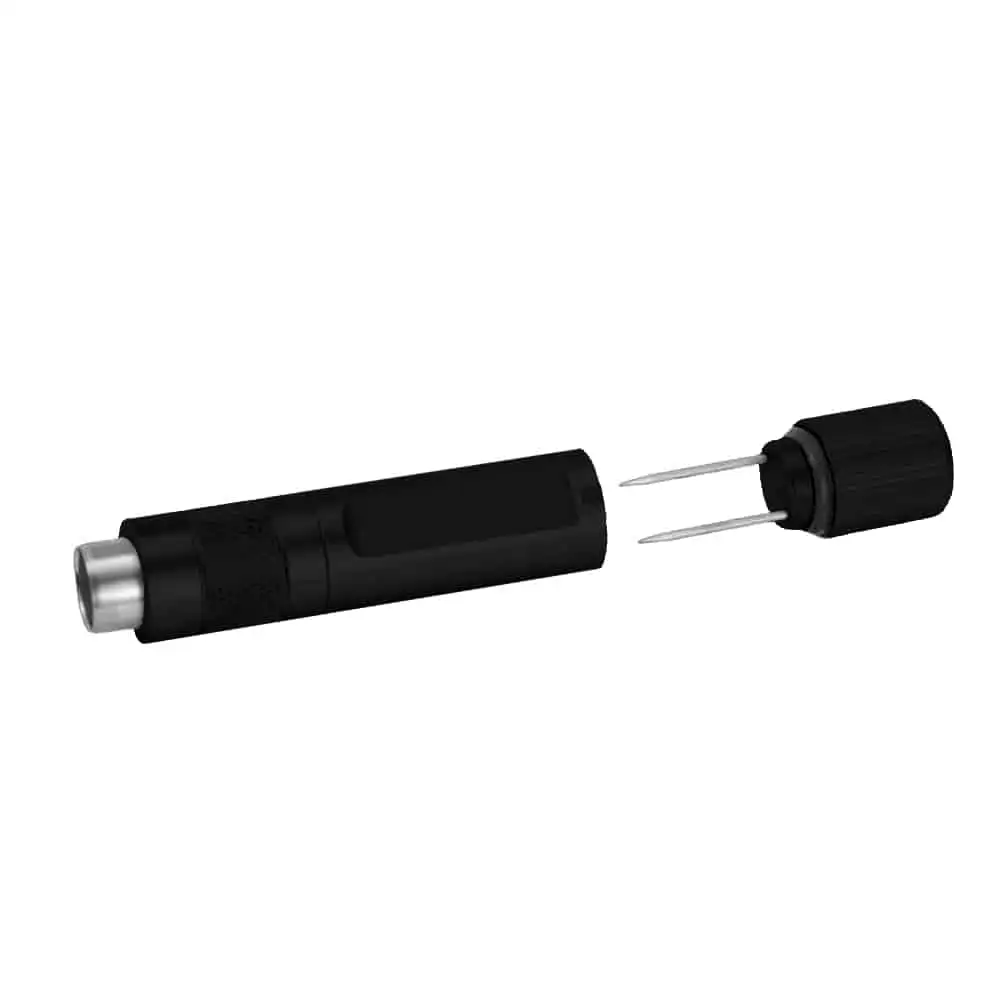 HANNICOOK - Πουροκόπτης Punch Μεταλλικός Με Drill Μαύρος (HAN-007-B)