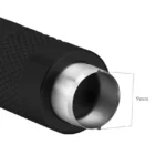 HANNICOOK - Πουροκόπτης Punch Μεταλλικός Με Drill Μαύρος (HAN-007-B)