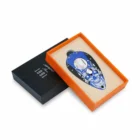 JIFENG - Μπλε Skull Πουροκόπτης Γκιλοτίνα 54 Ring (JF-02)