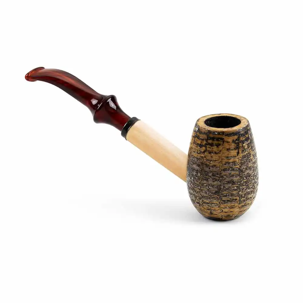 MISSOURI - Meerschaum Corn Cob Charles Towne Cobbler Πίπα Καλαμποκιού