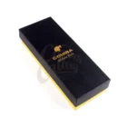 HABANOS - Cohiba Δερμάτινη Πουροθήκη για 2 πούρα (IB047), μαύρη-κίτρινη, κουτί