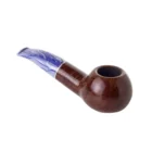 SAVINELLI - Oceano Burgundy 320 Smooth Πίπα Καπνού, ξύλινη, μπλε επιστόμιο