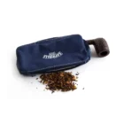 SAVINELLI - Μπλε Πάνινη Θήκη Πίπας (T427) με πίπα μέσα