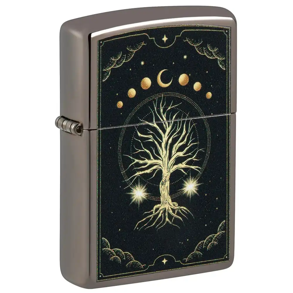 ZIPPO - Mystic Nature Design Αναπτήρας (48636), μαύρος