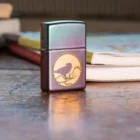 ZIPPO - Raven Design Αναπτήρας (1057), μωβ
