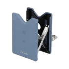 CASETI - Πουροκόπτης Punch & Βάση Πούρου Σιέλ (287024), μεταλλικός