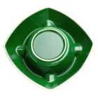 LUBINSKI - Κεραμικό Σταχτοδοχείο για 4 Πούρα (20030-GN), πράσινο