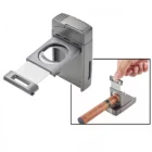 SILVER MATCH – Διπλός Αντιανεμικός Αναπτήρας με Γκιλοτίνα (40674371), gunmetal