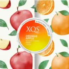 XQS - Φακελάκια Νικοτίνης Orange Apple Strong 8mg, κουτί στρογγυλό πορτοκαλί
