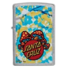 ZIPPO - Santa Cruz Artist Αναπτήρας (1021), μεταλλικός, με μπλε-κίτρινο σχέδιο με μανιτάρια