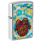 ZIPPO - Santa Cruz Artist Αναπτήρας (1021), μεταλλικός, με μπλε-κίτρινο σχέδιο με μανιτάρια