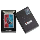 ZIPPO - Watch Dogs Legion Αναπτήρας (96792), μεταλλικός, με κόκκινο-μπλε σχέδιο
