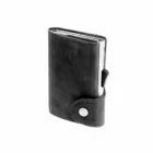 C-SECURE - Δερμάτινο Πορτοφόλι Blackwood με Προστασία RFID (WCH001-2007), μαύρο