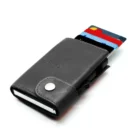 Marvel - Δερμάτινο Πορτοφόλι Ασφαλείας Μαύρο (800110), με τραπεζικές κάρτες