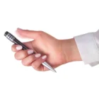 TROIKA - Drehmoment Karo Στυλό με Rotating Wheel (PEN67/CB), μαύρο-ασημί